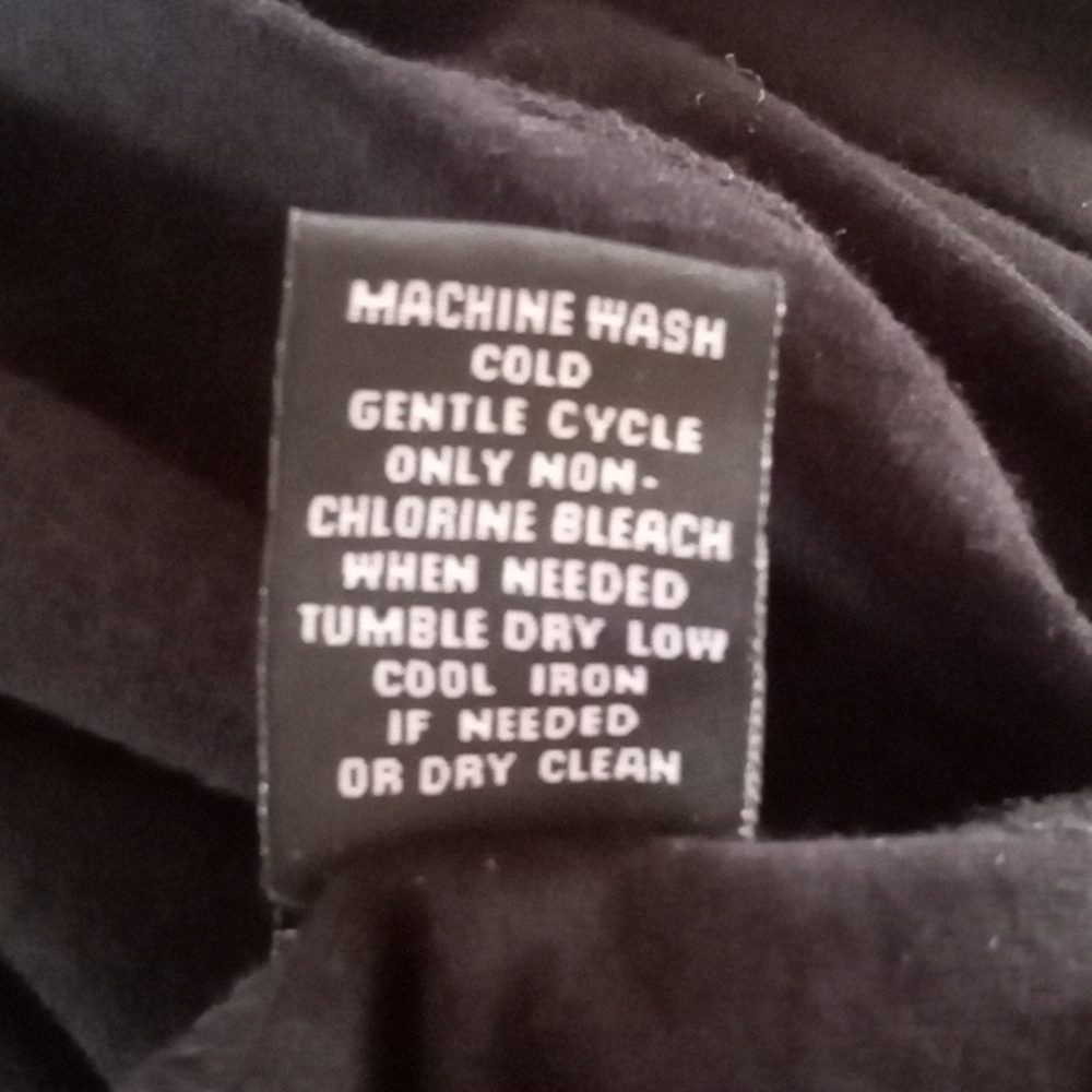 NWT Premier Dresses Black Jersey Maxi Dress, TALL 57" Length, Size M - Picture 8 of 8